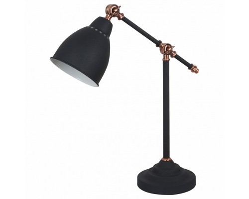 Настольная лампа офисная Arte Lamp Braccio A2054LT-1BK Настольная лампа офисная Arte Lamp Braccio A2054LT-1BK