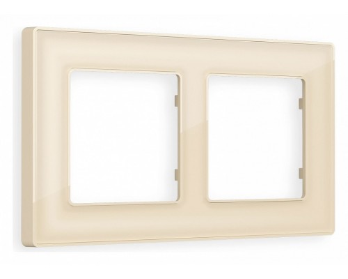 Рамка на 2 поста Ambrella Volt Arctic AF580302