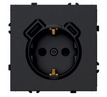 Розетка с заземлением и со шторкой и 2хUSB type A и C, без рамки Stekker Эмили 50218