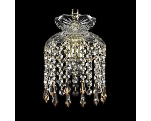 Подвесной светильник Bohemia Ivele Crystal 1478 14781/15 G Drops K721 Подвесной светильник Bohemia Ivele Crystal 1478 14781/15 G Drops K721