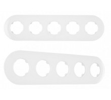 Рамка на 5 постов Arte Milano am-502.08 502.08-5.white