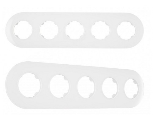Рамка на 5 постов Arte Milano am-502.08 502.08-5.white Рамка на 5 постов Arte Milano am-502.08 502.08-5.white