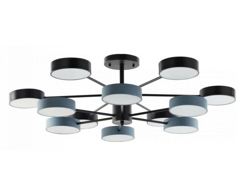Люстра на штанге Arte Milano Ferrara 250906/12B Bk/Gr