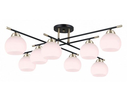 Потолочная люстра ILLUMICO LIBRA IL0446-8CSQ-24 BK AB LIBRA