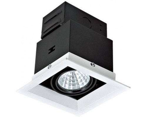 Встраиваемый светильник Ideal Lux Opzione OPZIONE 535.1-5W-WT/BK Встраиваемый светильник Ideal Lux Opzione OPZIONE 535.1-5W-WT/BK