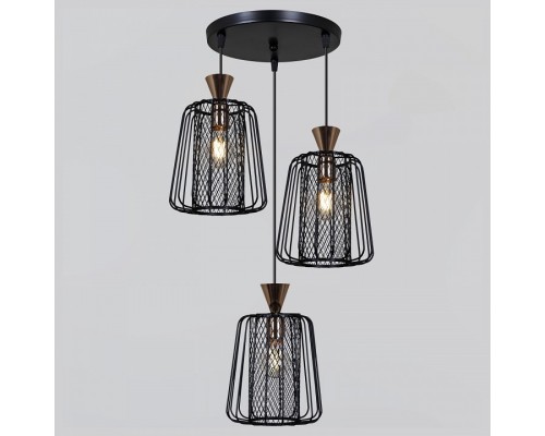 Подвесной светильник 02201-0.9-03 BK