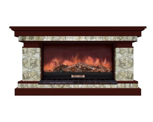 Комплект из электрокамина напольного и портала (143x45x80 см) Брайтон Карелия Premier S86 БР000003 Комплект из электрокамина напольного и портала (143x45x80 см) Брайтон Карелия Premier S86 БР000003