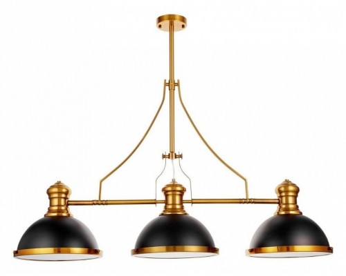 Светильник на штанге LUMINA DECO Ettore LDP 710-3 BK+MD Светильник на штанге LUMINA DECO Ettore LDP 710-3 BK+MD