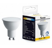 Лампа светодиодная Feron LB-561 GU10 9Вт 2700K 51061