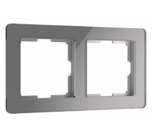 Рамка на 2 поста Werkel Acrylic (графит) W0022704