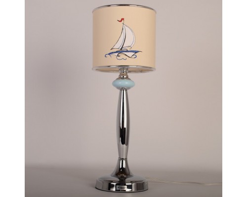 Настольная лампа декоративная Manne TL.7737-1BL TL.7737-1BL (корабль 1) настольная лампа 1л Настольная лампа декоративная Manne TL.7737-1BL TL.7737-1BL (корабль 1) настольная лампа 1л