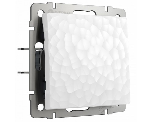 Выключатель проходной одноклавишный без рамки Werkel Hammer W1212001 (белый) Выключатель проходной одноклавишный без рамки Werkel Hammer W1212001 (белый)