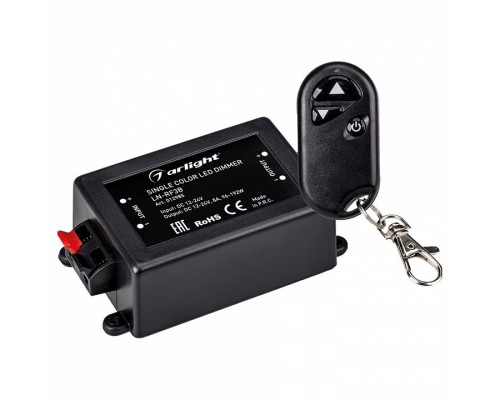 Контроллер-диммер Arlight LN-RF3B LN-RF3B (12/24V, 96/192W, ПДУ-брелок 3кн) Контроллер-диммер Arlight LN-RF3B LN-RF3B (12/24V, 96/192W, ПДУ-брелок 3кн)