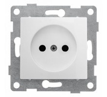Розетка без заземления и со шторкой, без рамки Gusi Electric BRAVO С10Р2-001
