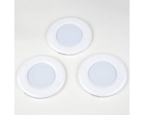 Встраиваемый светильник Uniel Silver ULM-F40-6W/4200K/DIM SENSOR IP20 WHITE Встраиваемый светильник Uniel Silver ULM-F40-6W/4200K/DIM SENSOR IP20 WHITE
