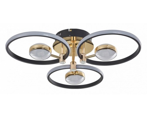 Потолочная люстра Arte Milano Ferrara-76140 276140/3+3 BK/GD