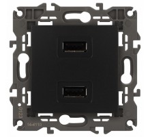 Розетка 2хUSB type A без рамки Эра Эра Elegance 14-4110-05