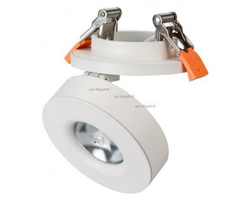 Встраиваемый светильник на штанге Arlight LGD-MONA-BUILT-R100-12W Warm3000 (WH, 24 deg) 025450 Встраиваемый светильник на штанге Arlight LGD-MONA-BUILT-R100-12W Warm3000 (WH, 24 deg) 025450
