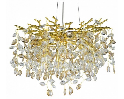 Подвесная люстра LUMINA DECO Brevia LDP 8027-600 GD Подвесная люстра LUMINA DECO Brevia LDP 8027-600 GD
