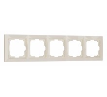 Рамка на 5 постов Werkel Snabb Basic (слоновая кость) W0052003