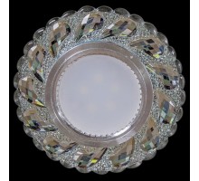 Встраиваемый светильник 11024-9.0-001LD MR16+LED3W WT