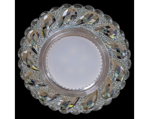 Встраиваемый светильник 11024-9.0-001LD MR16+LED3W WT