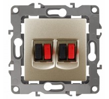 Розетка акустическая без рамки Эра Эра 12 12-3112-04