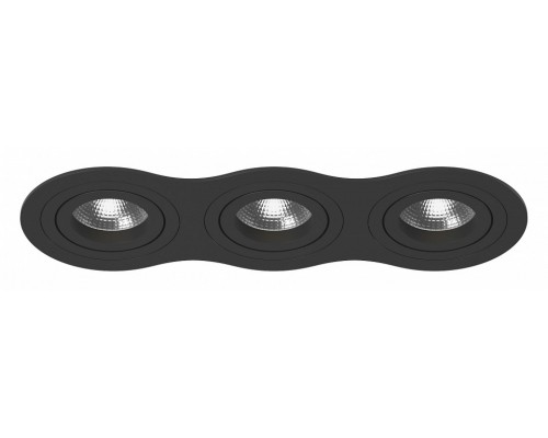 Встраиваемый светильник Lightstar Intero 16 triple round i637070707 Встраиваемый светильник Lightstar Intero 16 triple round i637070707
