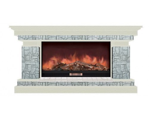 Комплект из электрокамина напольного и портала (143x45x80 см) Брайтон Старый Город Premier S86 БР000014 Комплект из электрокамина напольного и портала (143x45x80 см) Брайтон Старый Город Premier S86 БР000014