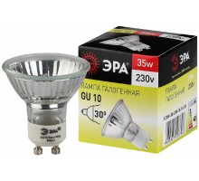 Лампа галогеновая Эра  GU10 35Вт 3000K GU10-JCDR (MR16) -35W-230V