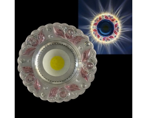 Встраиваемый светильник 42236-9.0-001PL MR16+LED3W CL/PK Встраиваемый светильник 42236-9.0-001PL MR16+LED3W CL/PK