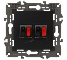 Розетка акустическая без рамки Эра Эра Elegance 14-3112-05