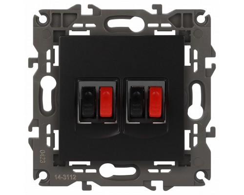 Розетка акустическая без рамки Эра Эра Elegance 14-3112-05