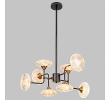 Люстра на штанге Imex MD.1232 MD.1232-8-P-BK+AGD
