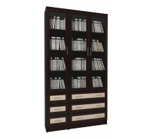 Шкаф книжный Мебелайн-52