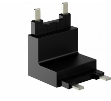 Соединитель угловой L-образный для треков накладных SWG PRO SLIM CN-SLIM-BL-TL