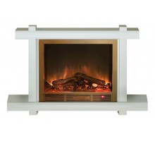 Комплект из электрокамина напольного и портала (154x35x101.5 см) Капри Delux Sharm 33 BR КАП00008
