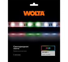 Лента светодиодная Wolta  WLS5050-14,4W/RGB/24H60-01