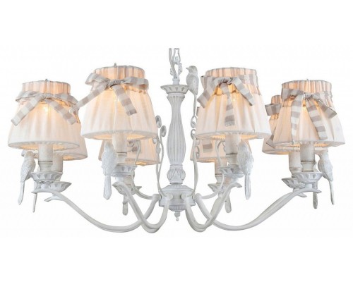 Подвесная люстра Maytoni Bird ARM013-08-W Подвесная люстра Maytoni Bird ARM013-08-W